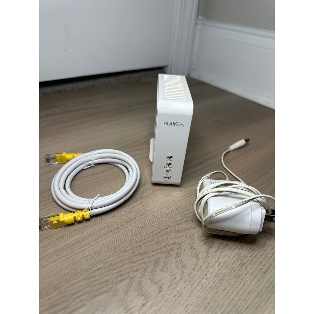 AirTies Air 4920 Smart Mesh Wi-Fi Extender Access Point White with Power Cord - Picture 2 of 5